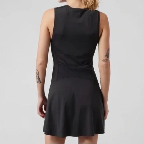 Athleta Ace Tennis Dress- Black - Picture 2 of 6